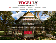 Tablet Screenshot of edgellbuilding.com